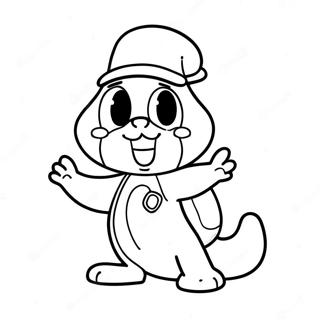 Pagina Para Colorir De Sandy Cheeks 14929-12351