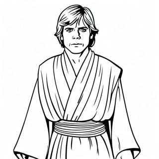 Pagina Para Colorir De Luke Skywalker Em Robes De Jedi 15000-12410