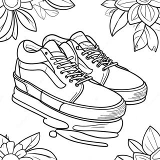 Pagina Para Colorir De Tenis Vans 15029-12431