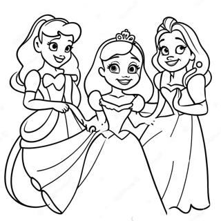 Pagina Para Colorir De Princesas Da Disney Alegre Melhoras 15080-12475