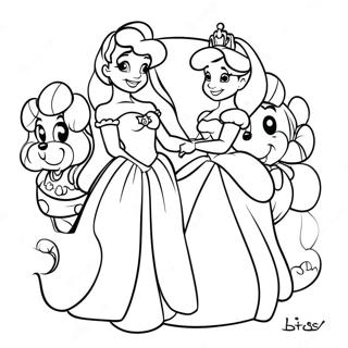 Pagina Para Colorir De Princesas Da Disney Alegre Melhoras 15080-12641