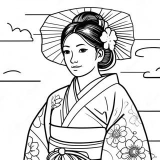 Pagina Para Colorir De Mitsuri Com Kimono Colorido 15090-12481