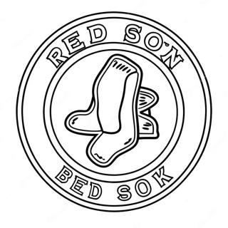 Pagina Para Colorir Do Logo Do Red Sox 15119-12502