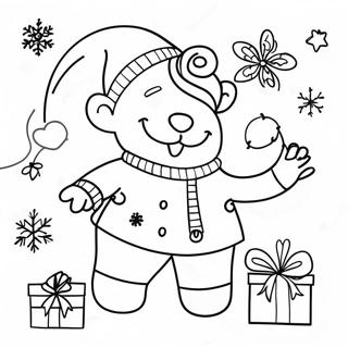 Pagina Para Colorir Do Natal Festivo Bobbie Goods 15150-12529