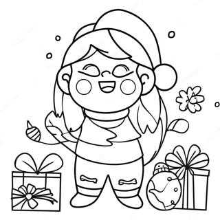 Pagina Para Colorir Do Natal Festivo Bobbie Goods 15150-12700