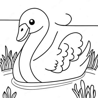 Pagina Para Colorir Do Cisne 15279-12629