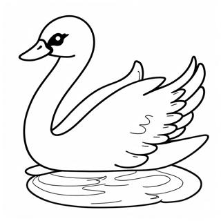 Pagina Para Colorir Do Cisne 15279-12632