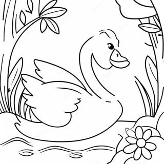 Pagina Para Colorir Do Cisne 15279-12943