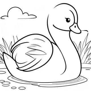 Pagina Para Colorir Do Cisne 15279-12944