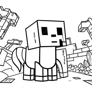 Pagina Para Colorir Animal Do Minecraft 15359-13008