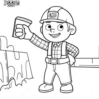 Bob O Construtor Páginas Para Colorir