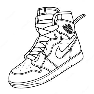 Pagina Para Colorir Jordan 1 15429-13070