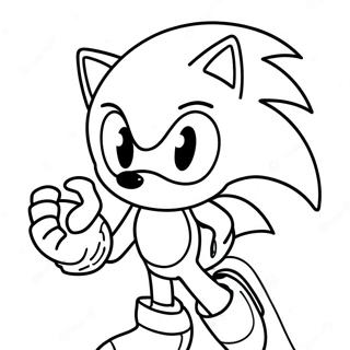 Sonic X Páginas Para Colorir