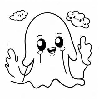 Pagina Para Colorir De Fantasma Kawaii Assustador 1551-1238