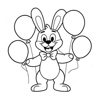 Pagina Para Colorir De Toy Bonnie Com Baloes Coloridos 15551-13164