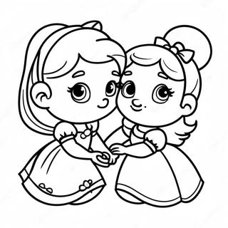 Pagina Para Colorir De Princesas Disney Bebes Adoraveis 1572-1257