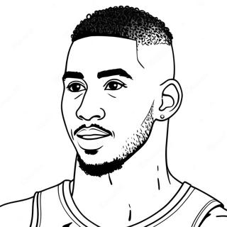 Pagina Para Colorir Do Jayson Tatum 15820-13375