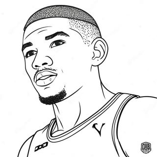 Pagina Para Colorir Do Jayson Tatum 15820-13376