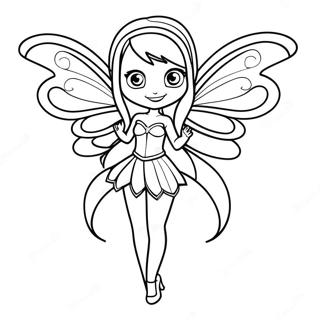 Fada Do Winx Club Páginas Para Colorir