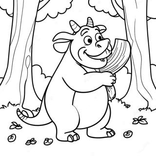 Pagina Para Colorir Do Gruffalo 16131-13614