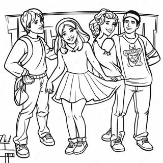 Pagina Para Colorir High School Musical 16321-13767