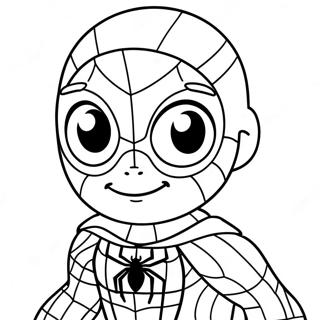 Pagina Para Colorir Do Bebe Homem Aranha 16382-13807