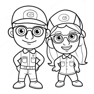 Pagina Para Colorir Do Blippi E Meekah 16402-13823