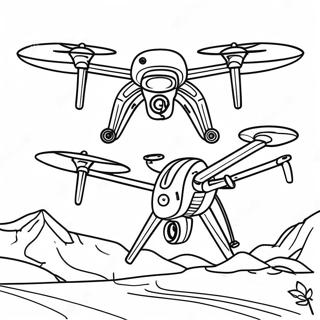 Pagina Para Colorir Drones Assassinos 16442-13855