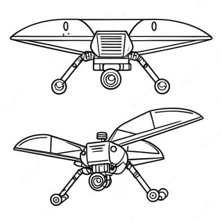 Pagina Para Colorir Drones Assassinos 16442-13856