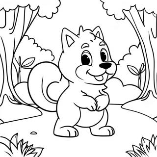 Wolfoo Brincando No Parque Pagina Para Colorir 16583-13971