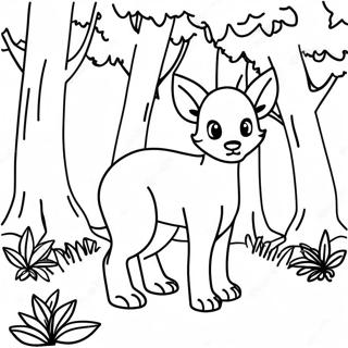 Pagina Para Colorir De Animais Da Floresta 16722-14079