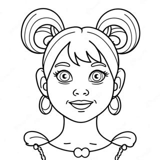 Cindy Lou Who Páginas Para Colorir