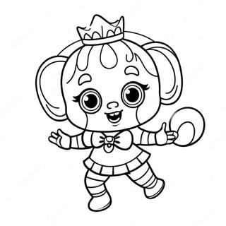 Pagina Para Colorir Circus Baby Em Acao 16843-14188