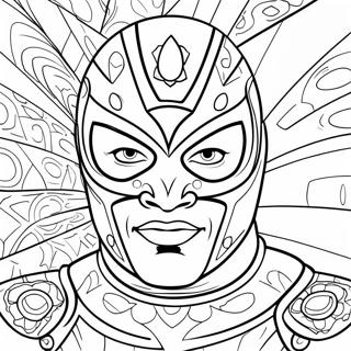 Pagina Para Colorir Rey Mysterio 16852-14190