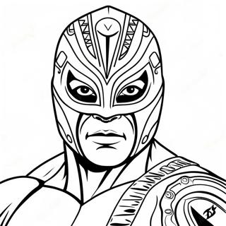 Pagina Para Colorir Rey Mysterio 16852-14191