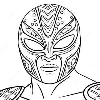 Pagina Para Colorir Mascara Do Rey Mysterio 16853-14195