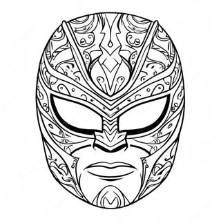 Pagina Para Colorir Mascara Do Rey Mysterio 16853-14196