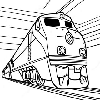 Pagina Para Colorir Do Trem Amtrak 16932-14254