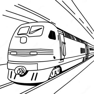 Pagina Para Colorir Do Trem Amtrak 16932-14256