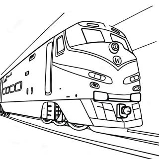 Pagina Para Colorir Da Colorida Jornada Do Trem Amtrak 16933-14257