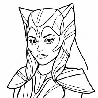 Pagina Para Colorir De Ahsoka Tano 17093-14376