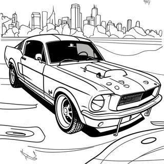 Pagina Para Colorir De Carro Mustang 17354-14576