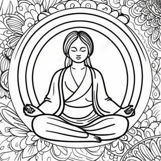 Pagina Para Colorir Da Meditacao Consciente 17385-14601