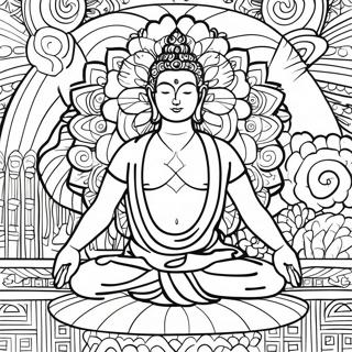 Pagina Para Colorir Da Meditacao Consciente 17385-14602