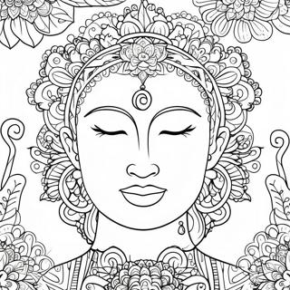 Pagina Para Colorir Da Meditacao Consciente 17385-14603