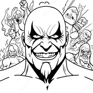 Pagina Para Colorir De Wwe The Fiend 17554-14735