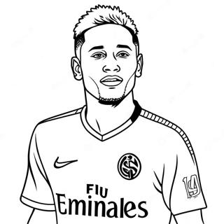 Pagina Para Colorir Do Neymar Psg 17594-14768