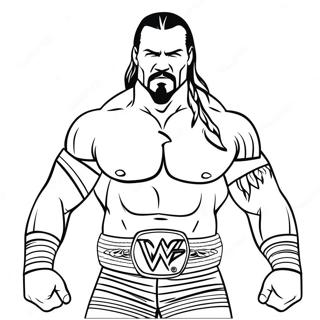 Pagina Para Colorir Da Wwe 17614-14783