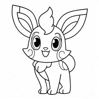 Sylveon Páginas Para Colorir