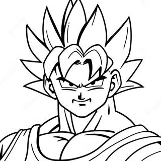 Pagina Para Colorir Do Vegito Em Forma De Super Saiyajin 17786-14913